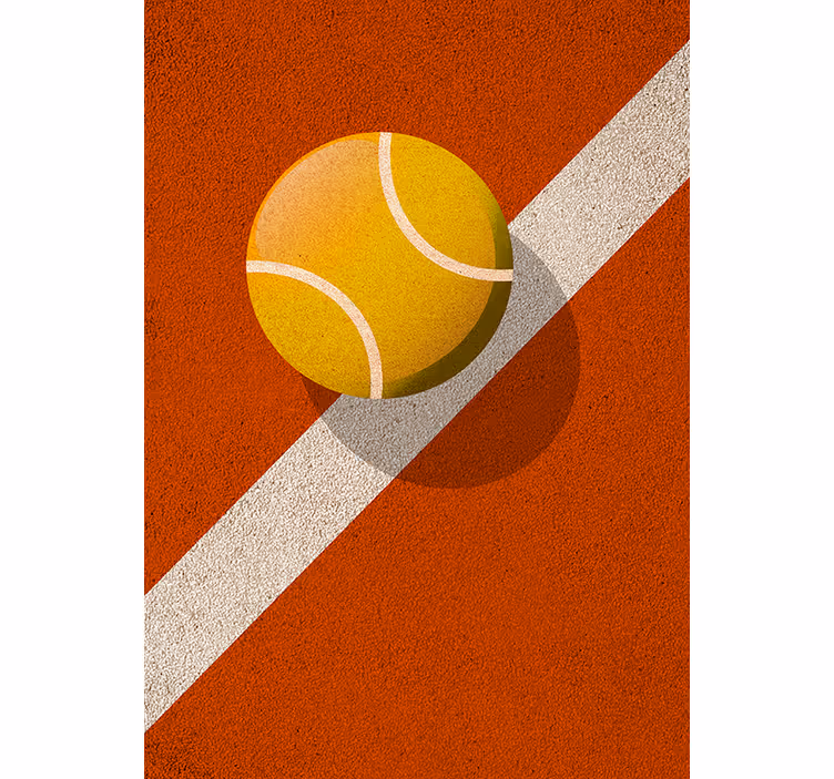 Rolo zavesa za najstnika tenis motiv - TenStickers