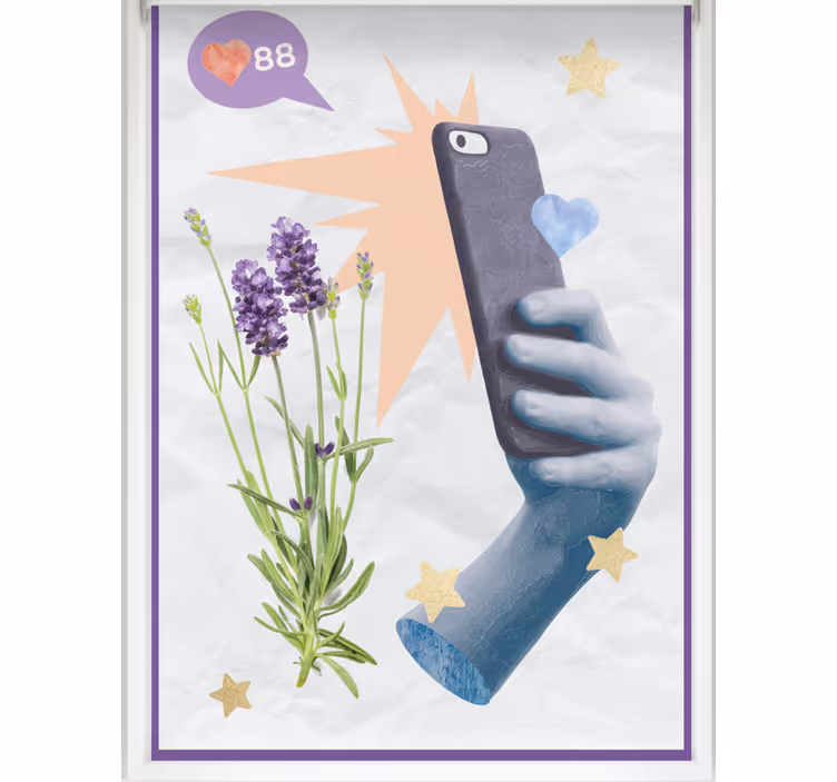 Rolo zavesa za najstnika digitalno življenje - TenStickers