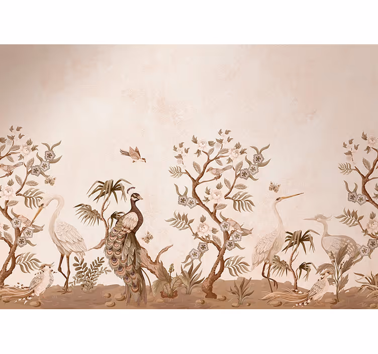 Rustikalni senčilo vintage fauna - TenStickers