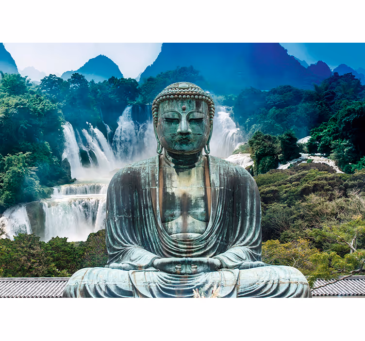 Zen senčilo mirni buddha slap - TenStickers
