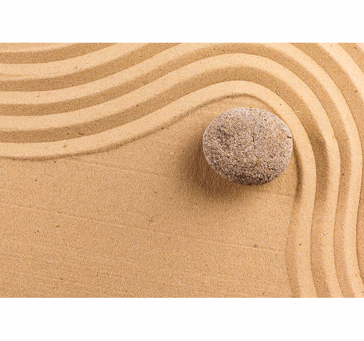 Zen senčilo teksturirana zen sfera - TenStickers