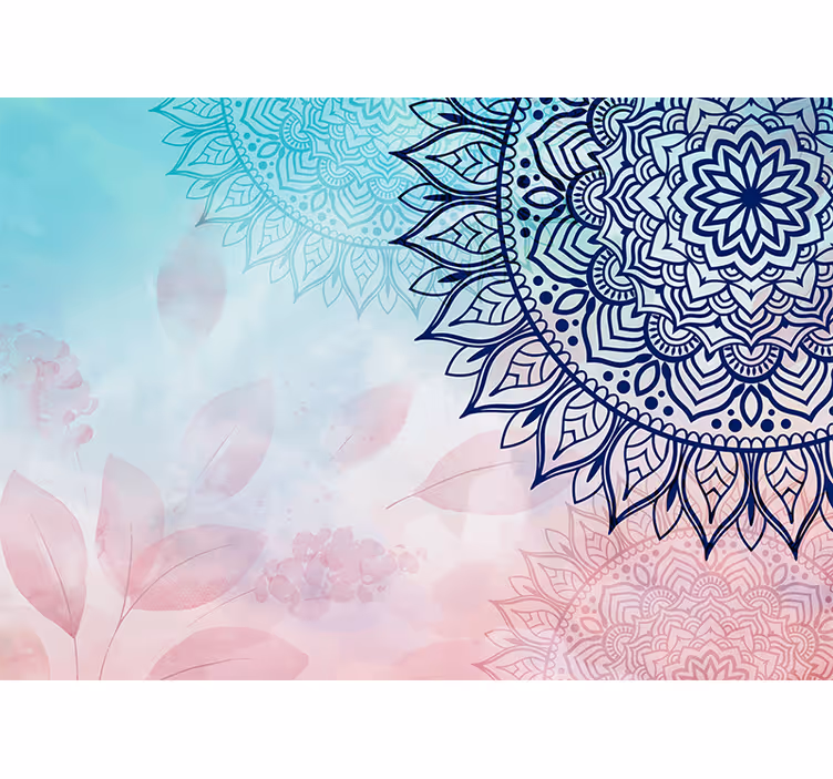 Zen senčilo boemska mandala - TenStickers
