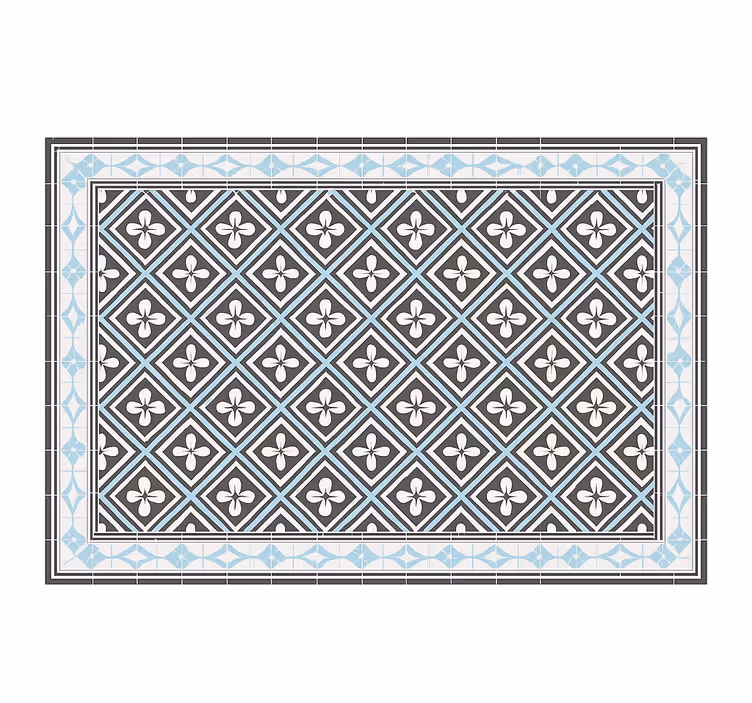 Zunaj senčila geometrijski dizajn ploščic - TenStickers