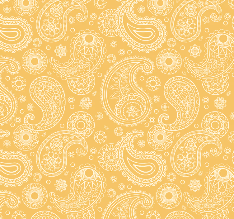 Zunaj senčila arabski paisley - TenStickers