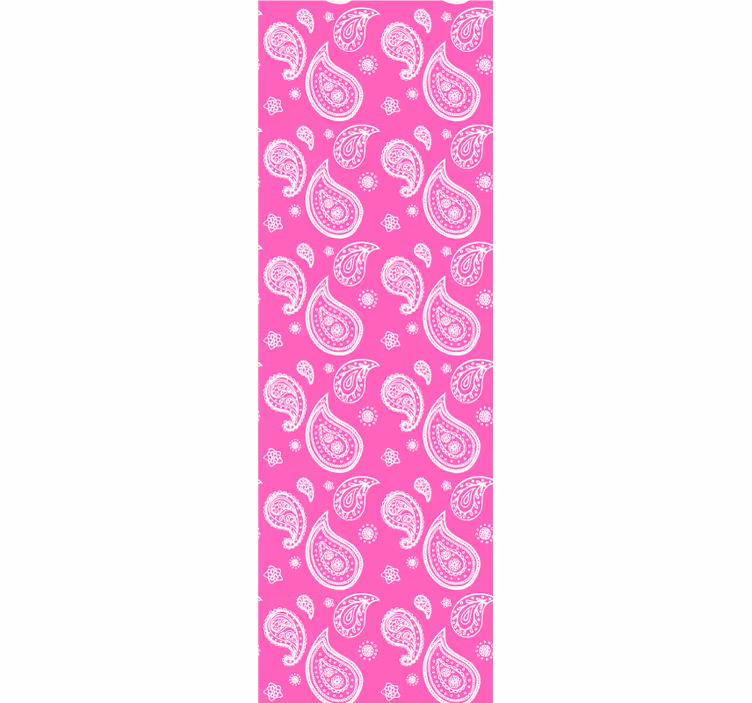 Rolo zavesa za najstnika intenzivni roza paisley - TenStickers