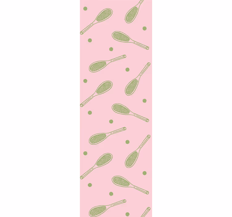 Rolo zavesa za najstnika brezšivne teniške loparje - TenStickers