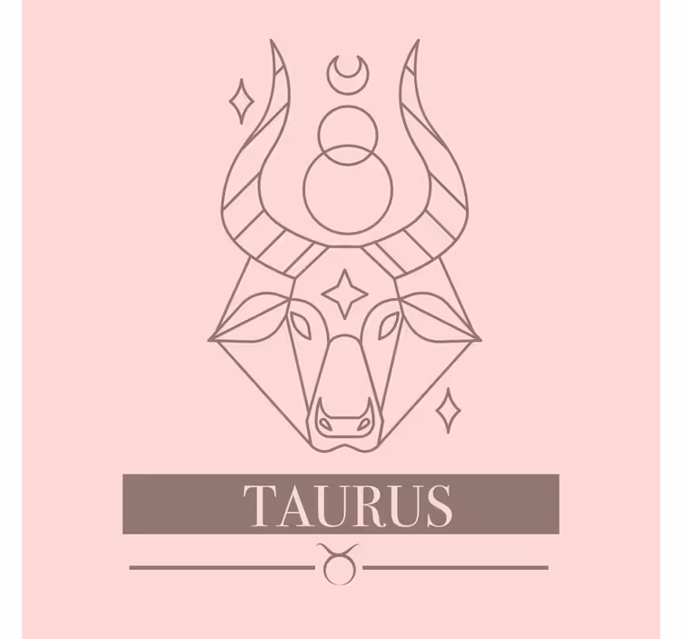 Rolo zavesa za kopalnico taurus rožnata zodiakalna znamenja - TenStickers