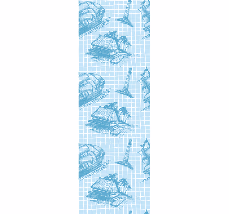 Klasika senčilo vzorec westwind toile - TenStickers