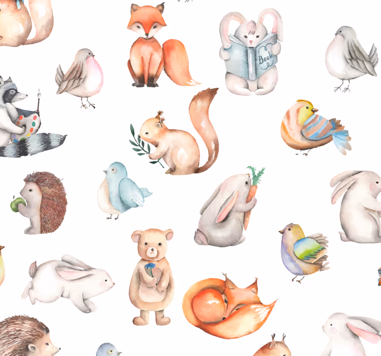 Rolo zavesa za otroško sobo ljubka gošča - TenStickers