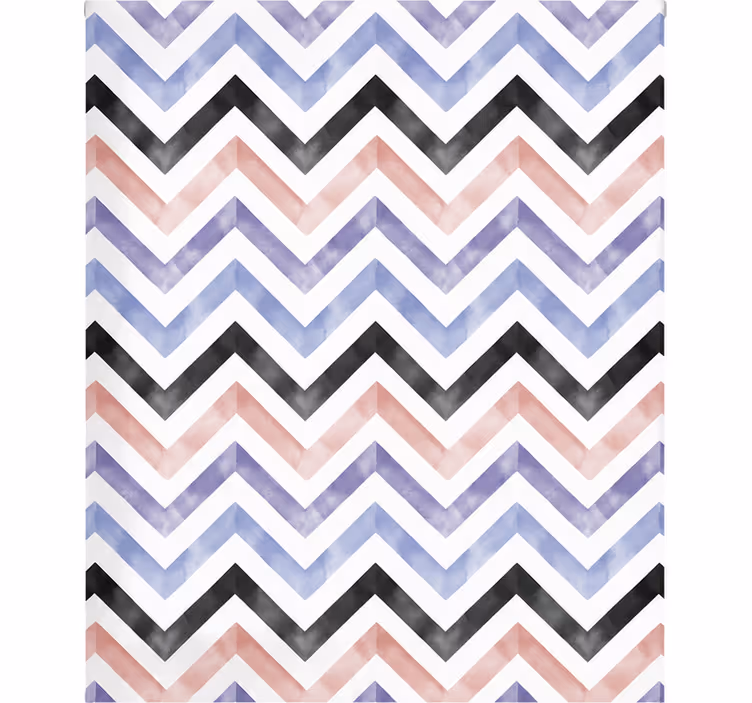 Rolo zavesa za spalnico 180x250 vzorec ostrih valov - TenStickers