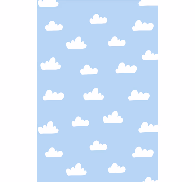 Rolo za oblake modrega neba - TenStickers