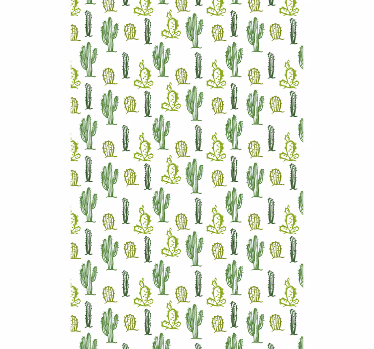 Zeleni trnasti kaktus Roleta - TenStickers