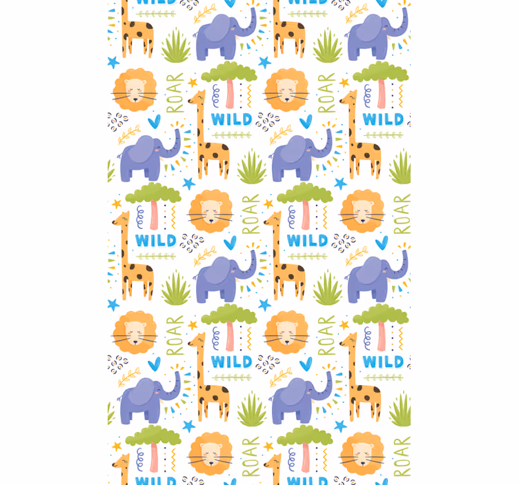 Safari živalski vzorci živali senčilo - TenStickers
