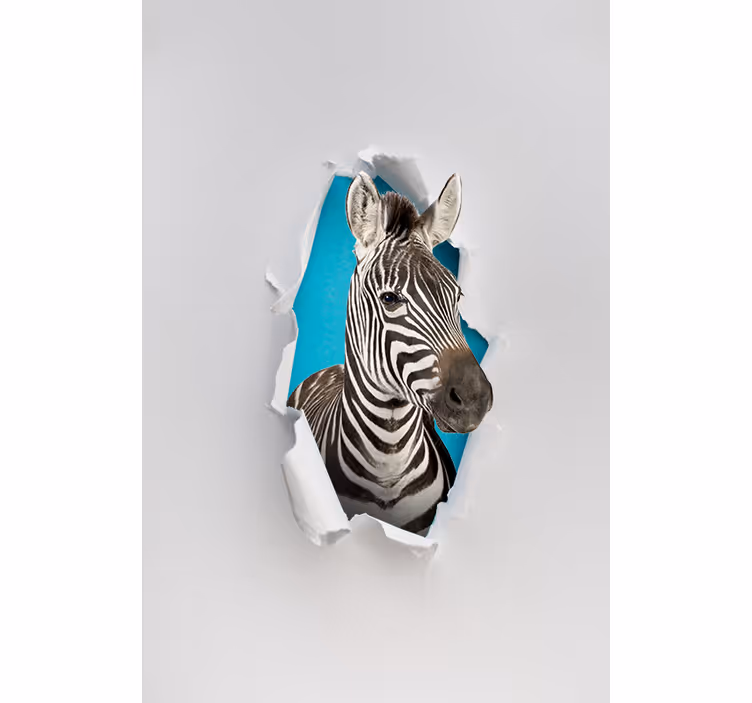 Zebra različne živalske Roleta - TenStickers