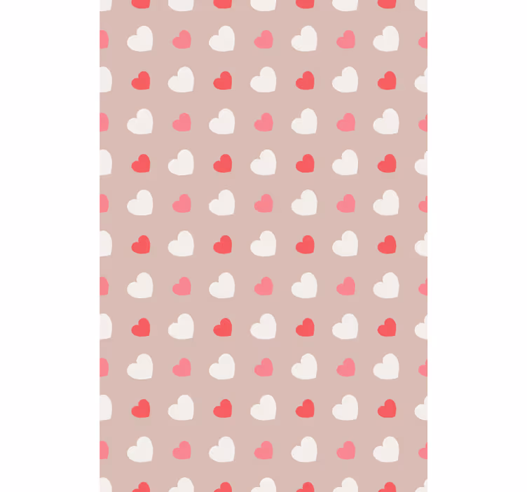 Bež vzorec romantična rolo zavesa - TenStickers
