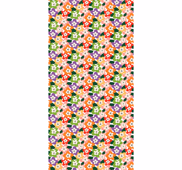Cvetoči aranžma cvetje in rastline senčilo - TenStickers