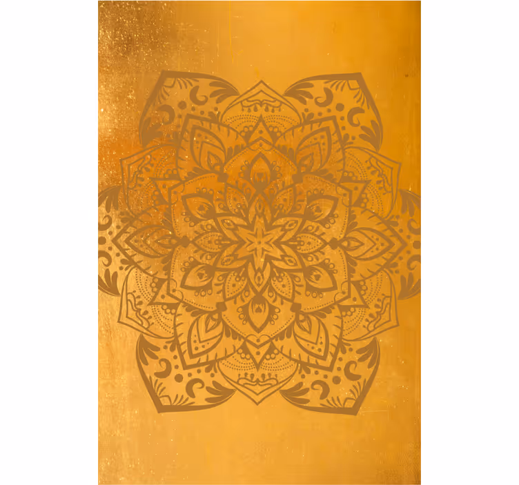 Duhovna zlata mandala zen senčilo - TenStickers