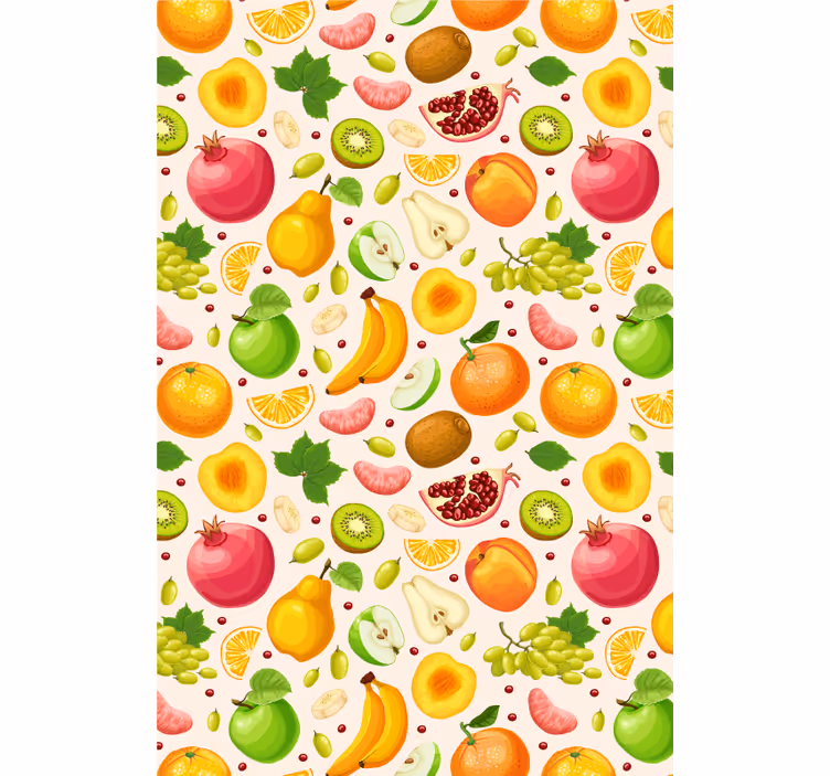 Rezine sadja in zelenjavne zavese - TenStickers