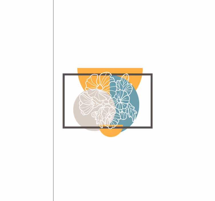 Umetniško oblikovanje z okvirjem rolet - TenStickers