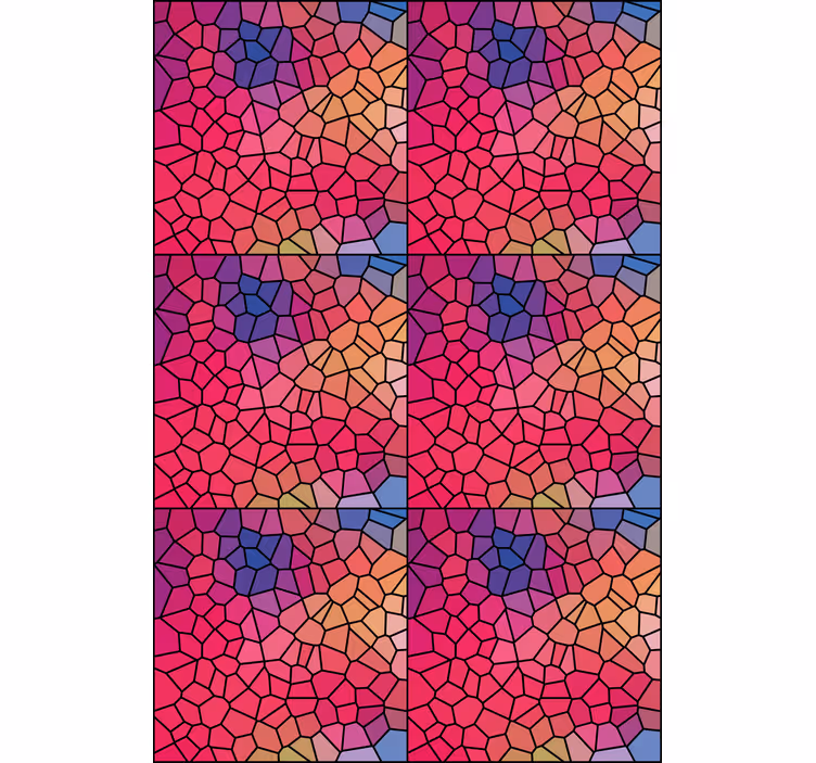 Mosaic colour pattern tekstura in vzorec senčilo - TenStickers