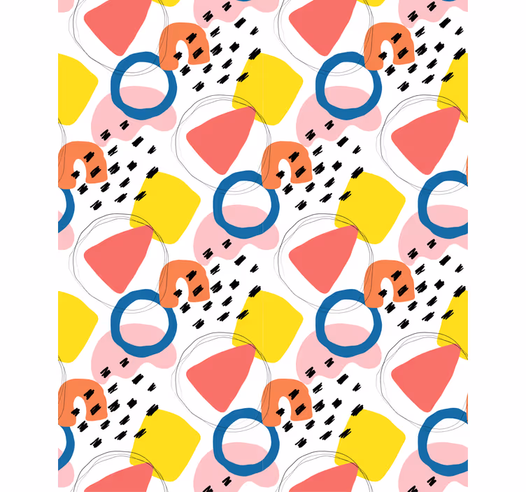 Nenavadni geometrijski vzorci sodobni senčilo - TenStickers