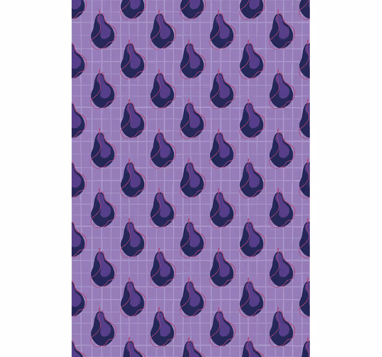 Oblikovanje vzorca fig sadje in zelenjava senčilo - TenStickers
