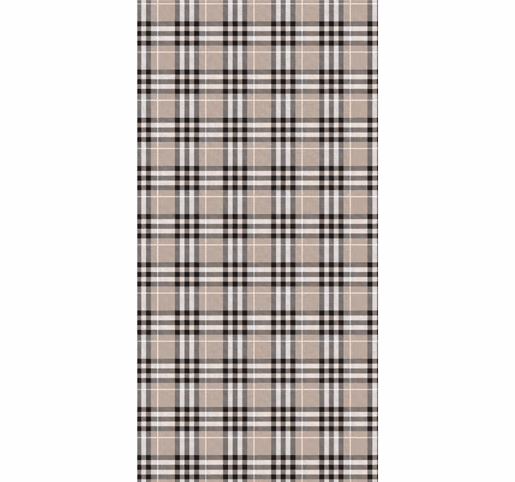 Classic checkered pattern tekstura in vzorec senčilo - TenStickers