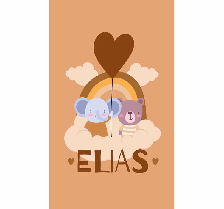 Koala medved prijatelji personalizirana rolo senčila - TenStickers