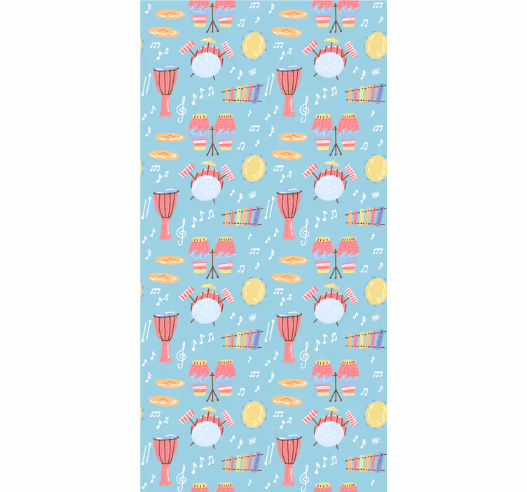 Vzorci glasbil izvirnik rolo senčilo - TenStickers