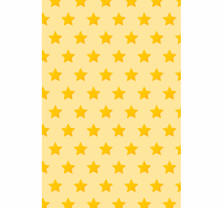 Vzorec rumene zvezde izvirnik rolo senčilo - TenStickers