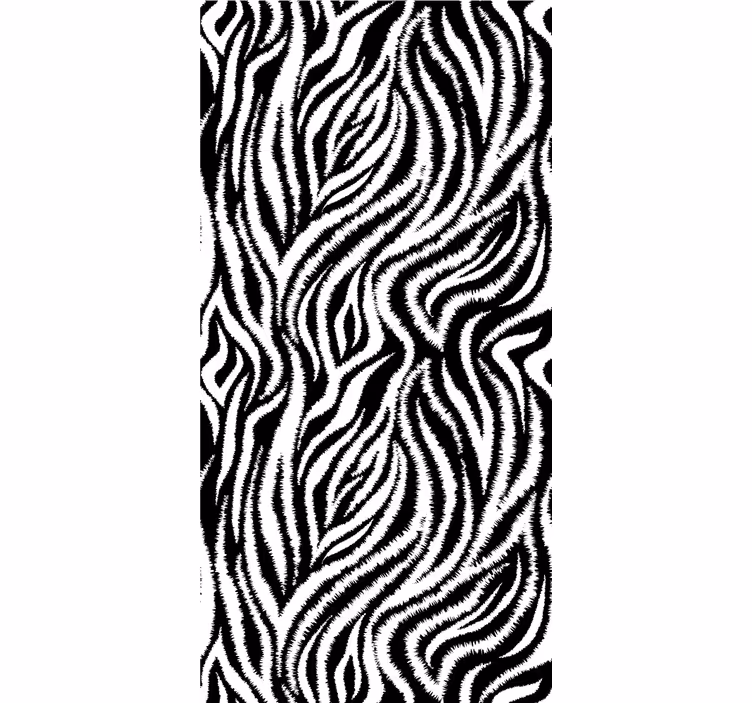 Koncept zebrastih črt živali senčilo - TenStickers