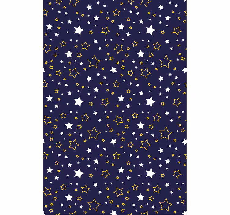 Motiv zvezdne noči otroška rolo senčila - TenStickers