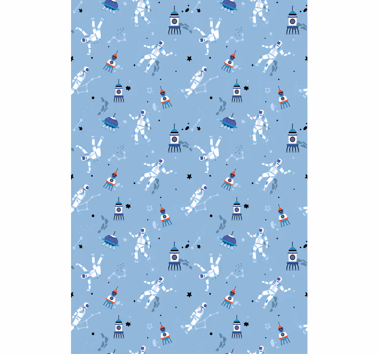 Astronavti in rakete geek senčilo - TenStickers