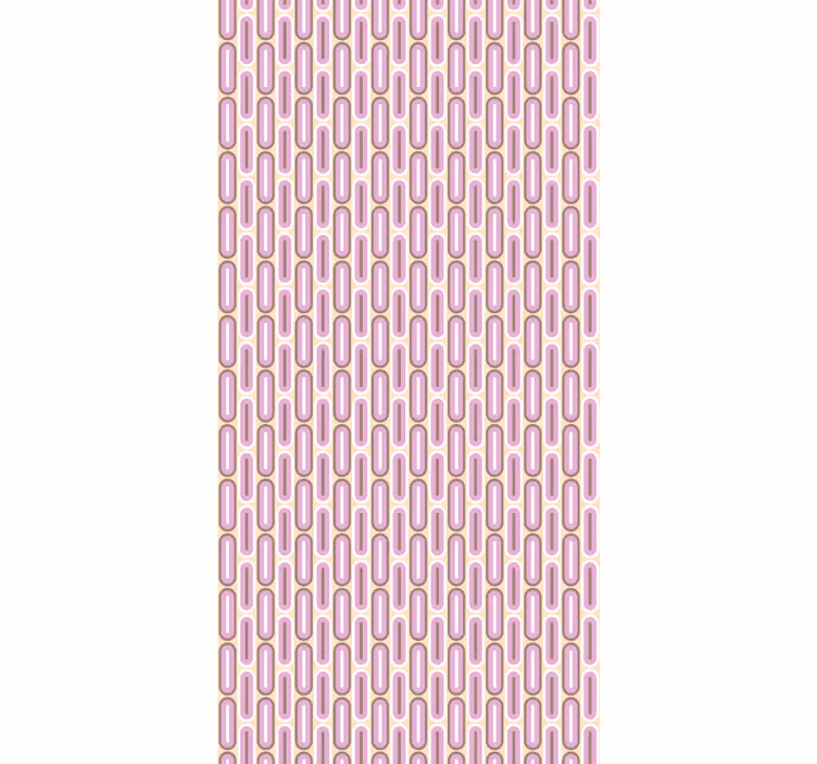 Retro pink arches letnik senčilo - TenStickers