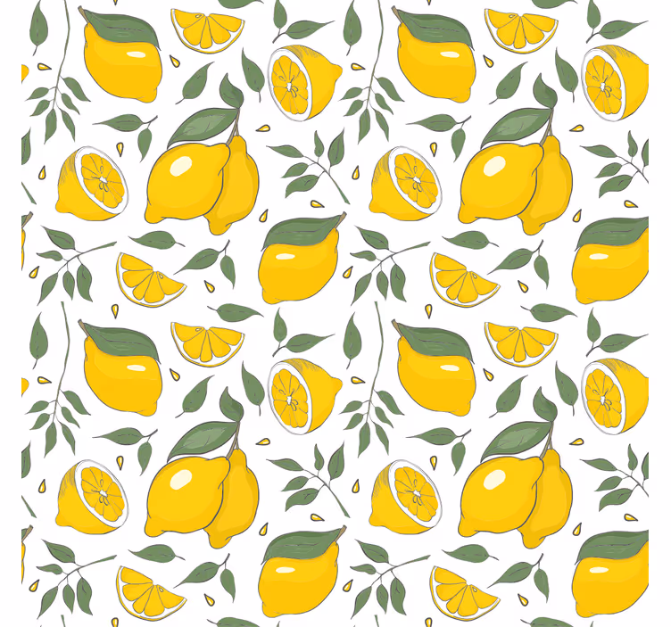 Limone in rezine sadje in zelenjava senčilo - TenStickers