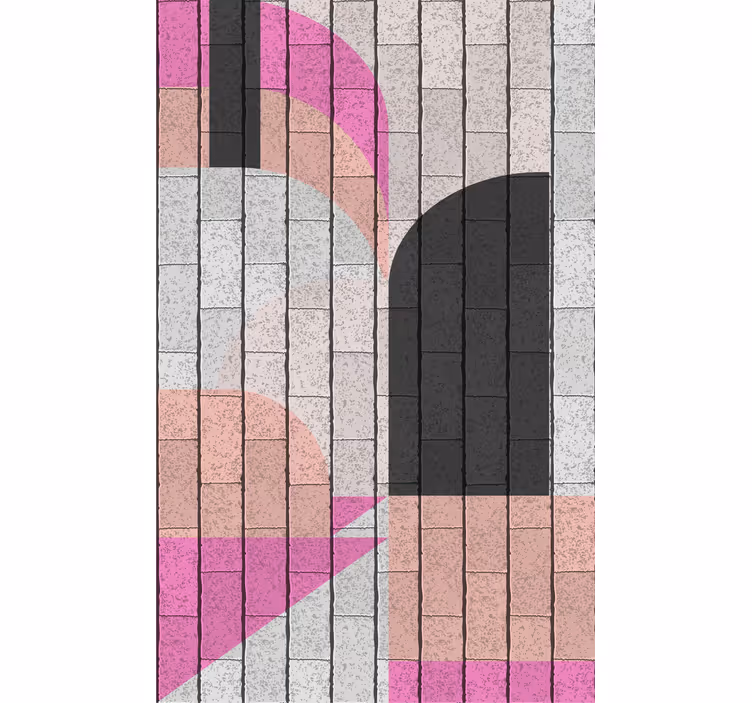 Geometrijski arhitekturni vzorec sodobni senčilo - TenStickers