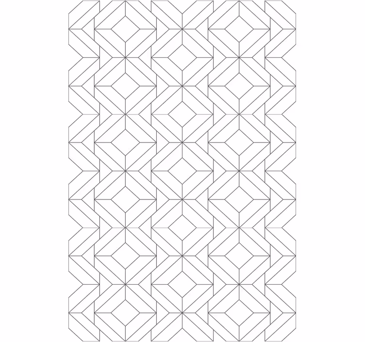 Bloki geometrijskih likov sodobni senčilo - TenStickers