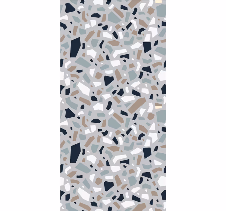 Abstract terrazzo pattern tekstura in vzorec senčilo - TenStickers