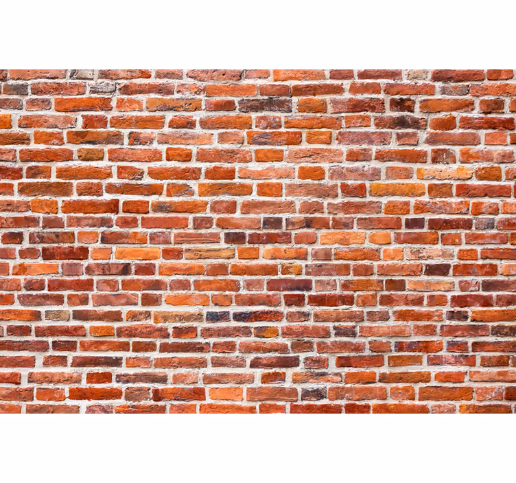 Rustic brick pattern tekstura in vzorec senčilo - TenStickers