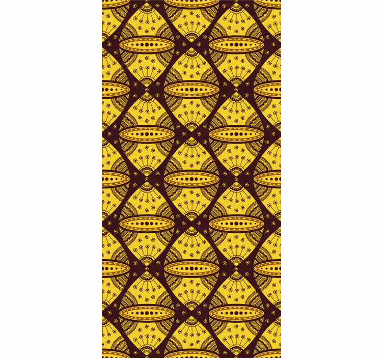 Fuzija geometrijskih vzorcev tekstura in vzorec senčilo - TenStickers