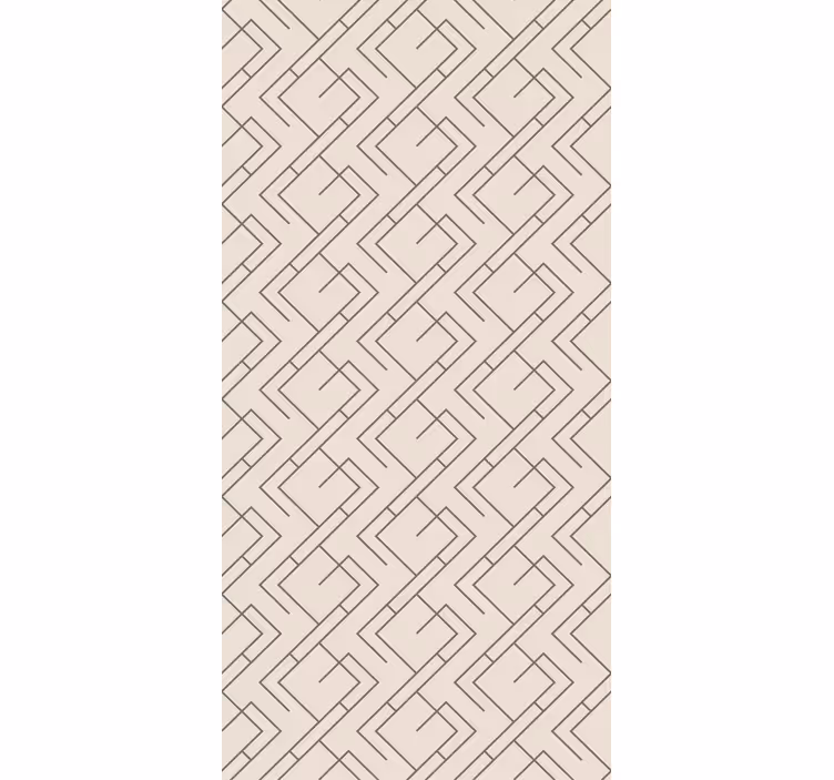 Geometrijski črtni vzorec sodobni senčilo - TenStickers
