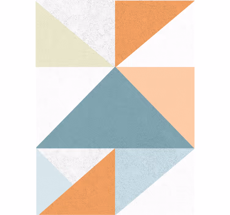 Geometrijski vzorec trikotnika sodobni senčilo - TenStickers