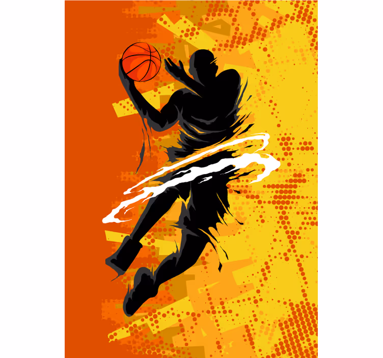 Košarkar bolj športno rolo - TenStickers