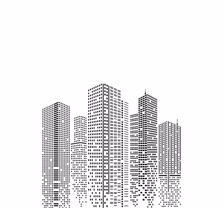 Originalna žaluzija skyline office - TenStickers