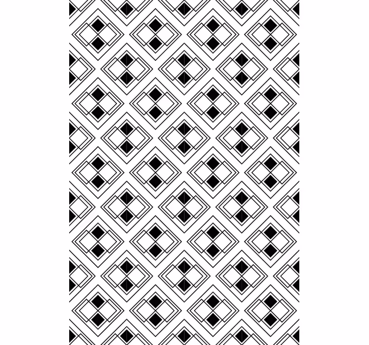 Moderna žaluzija z elegantnim geometrijskim vzorcem - TenStickers