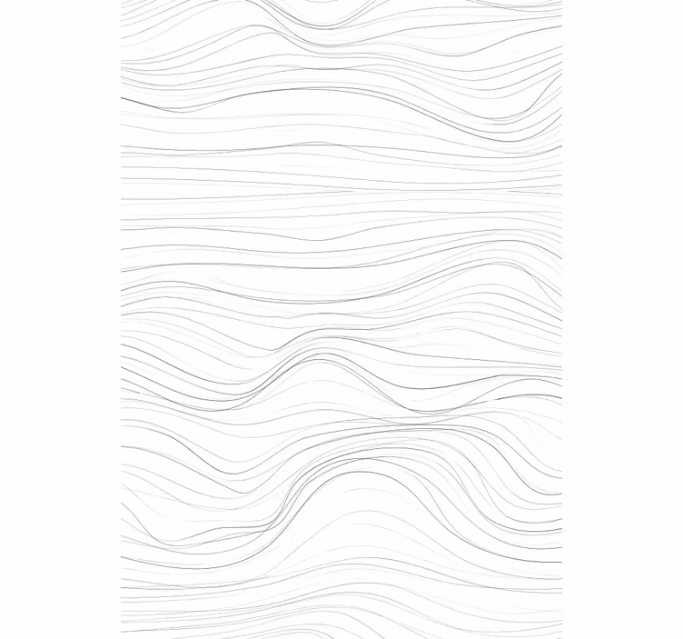 Valovita zavesa elegantna žaluzija - TenStickers
