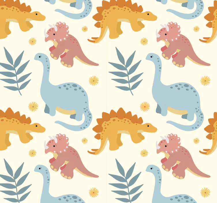Minimalistični slog dinosavrska senčila za okno - TenStickers