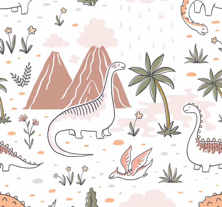 Nordijski slog dinozaver senčilo - TenStickers