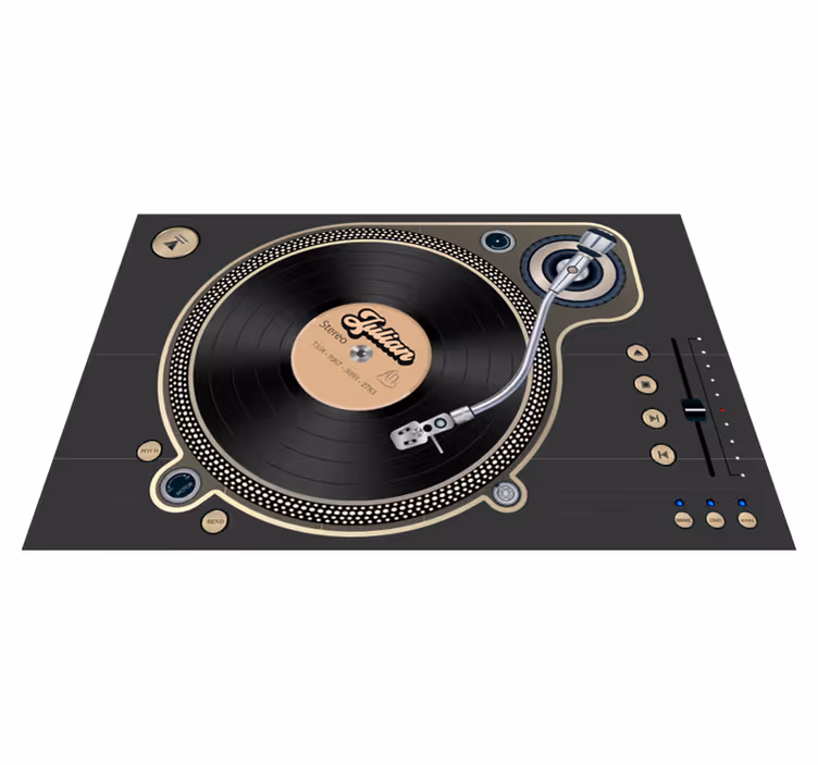 Matrike vinilnega diska - TenStickers