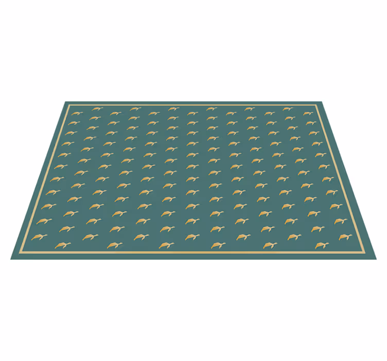 Sleek patterned surface pogrinjek z imenom - TenStickers